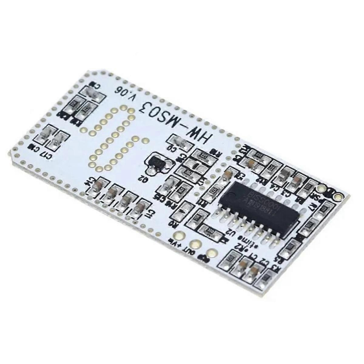 High Performance Motion Sensor -MS03 2.4GHz to 5.8GHz Microwave Radar Human Body Induction PIR Switch Module for Diy