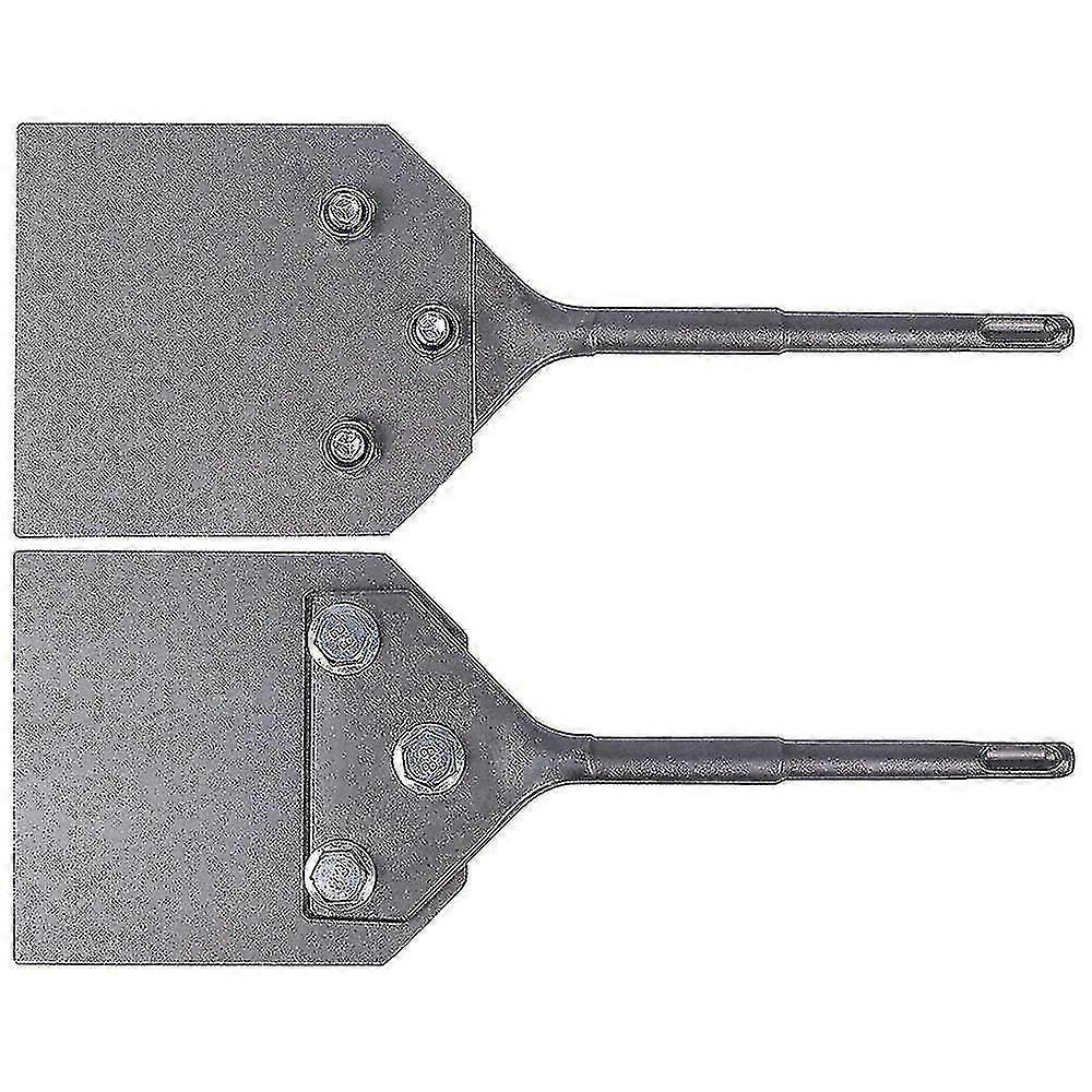 4 Inch Wide Tile Flakes And Adhesive Removal Blades-suitable For Sds-plus Demolition Hammers And Ha