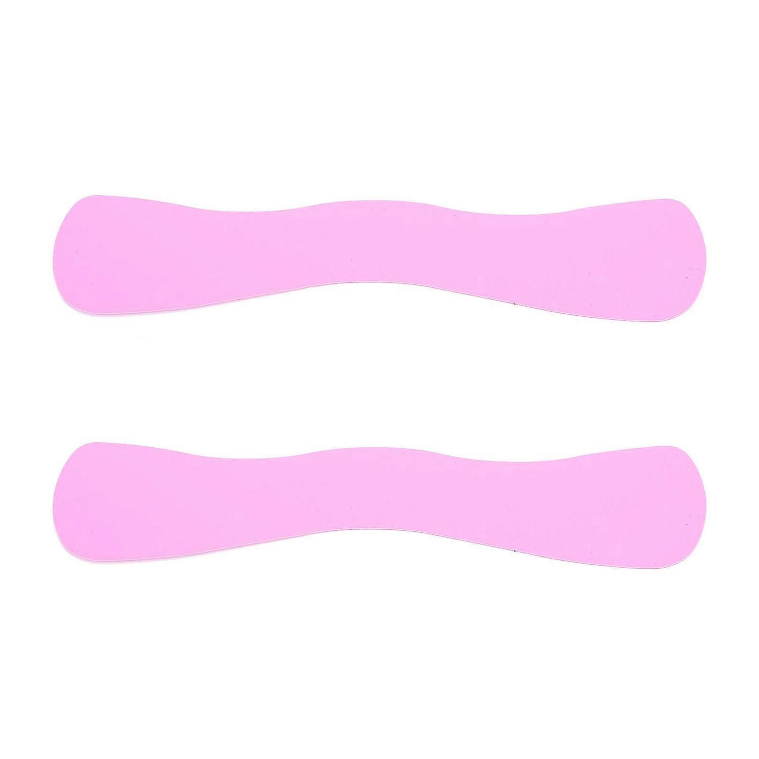 2pcs Silicone Lash Pad for Eyeash Extension Wave Shaped Reusable Stand Tray Holder Soft Silicone Las