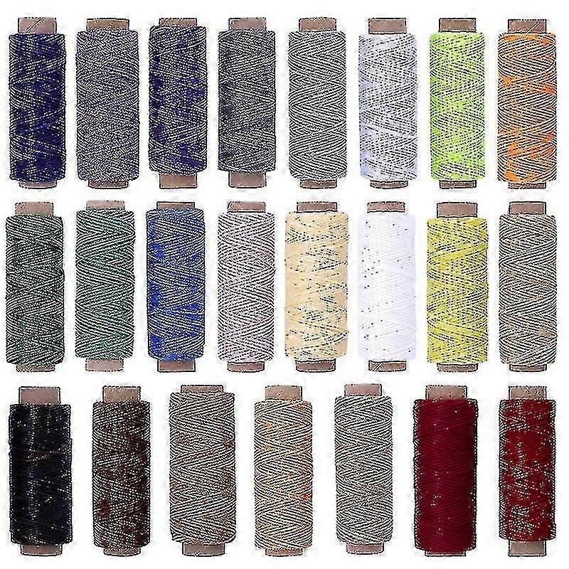 Colors Waxed Thread Leather Sewing Thread,hand Stitching Thread For Hand Sewing Leather And Bookbinding