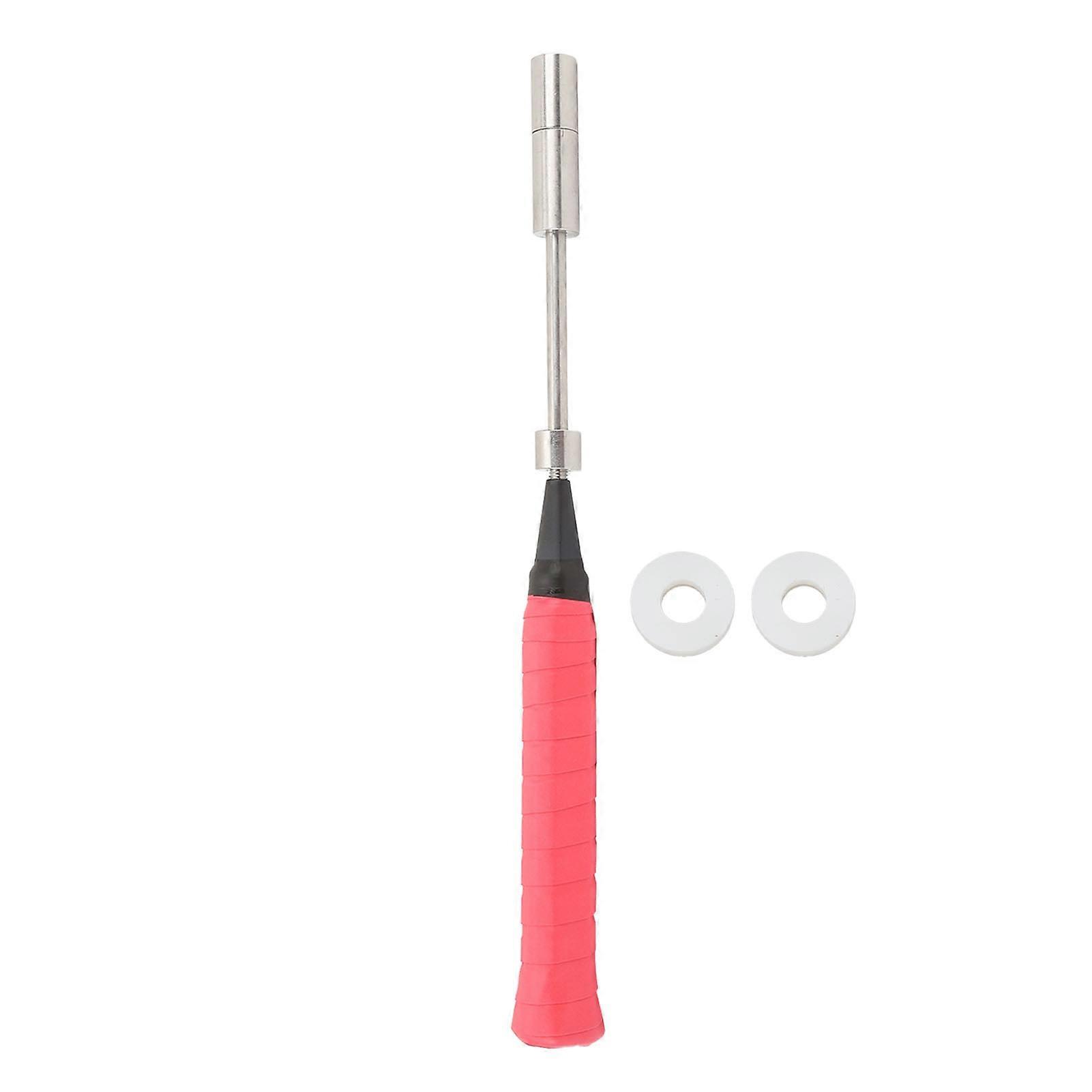 Badminton Racket Swing Trainer Detachable Adjustable Weight Finger Arm Racket Swing Practice Tool with Flashing Weights
