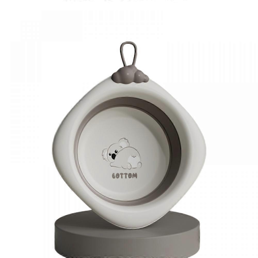 Foldable Washbasin Children's Folding Basin Portable Baby Washbasin Plastic Household Baby Basin Maternal and Infant Products