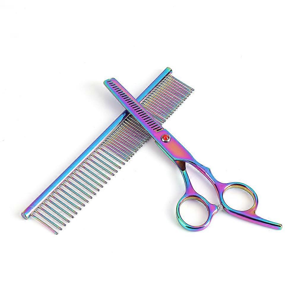 Engineering-Grade Dog Grooming Scissors Set For Quiet Precision