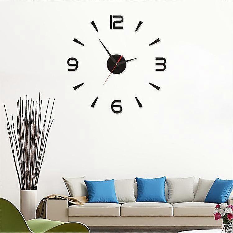 DIY Luminous Wall Clock, Mute, with Installation Accessories, Diameter 40cm