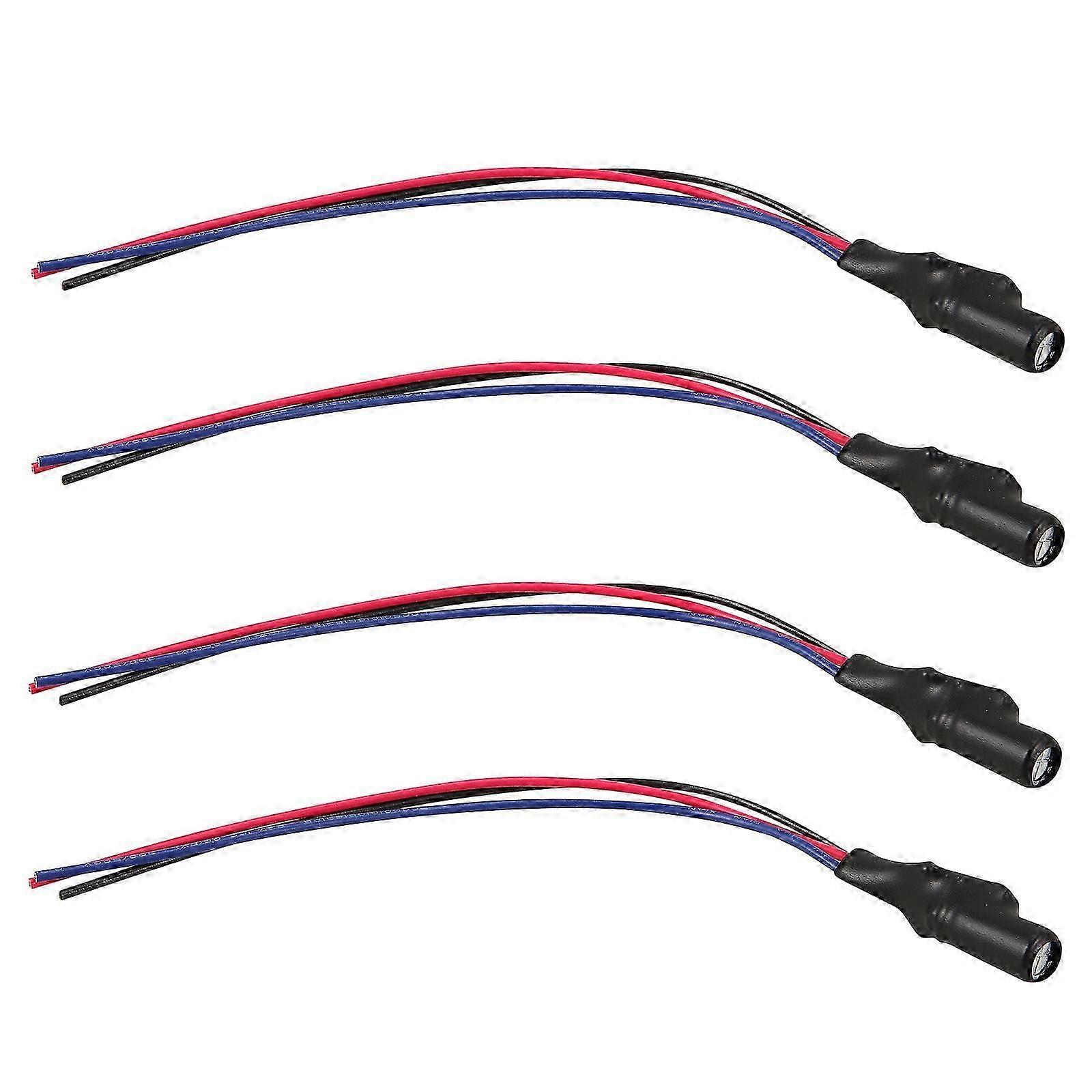 4Pcs Capacitor Filter Wire Cable for Car Rear View Reverse Camera