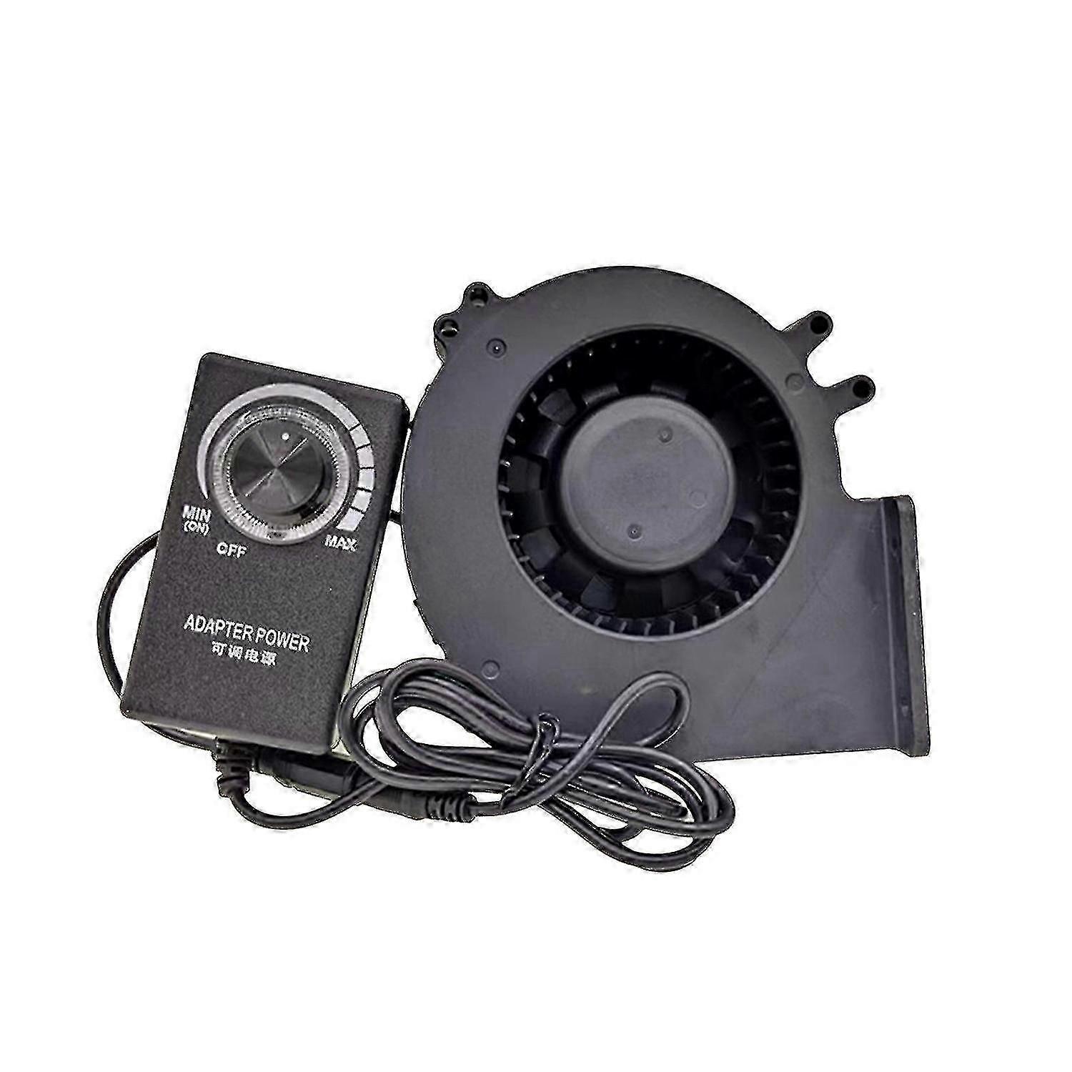 Ac Powered Variable Speed Blower Fan With Speed Controller, Inflatable Replacement Fan-fcy