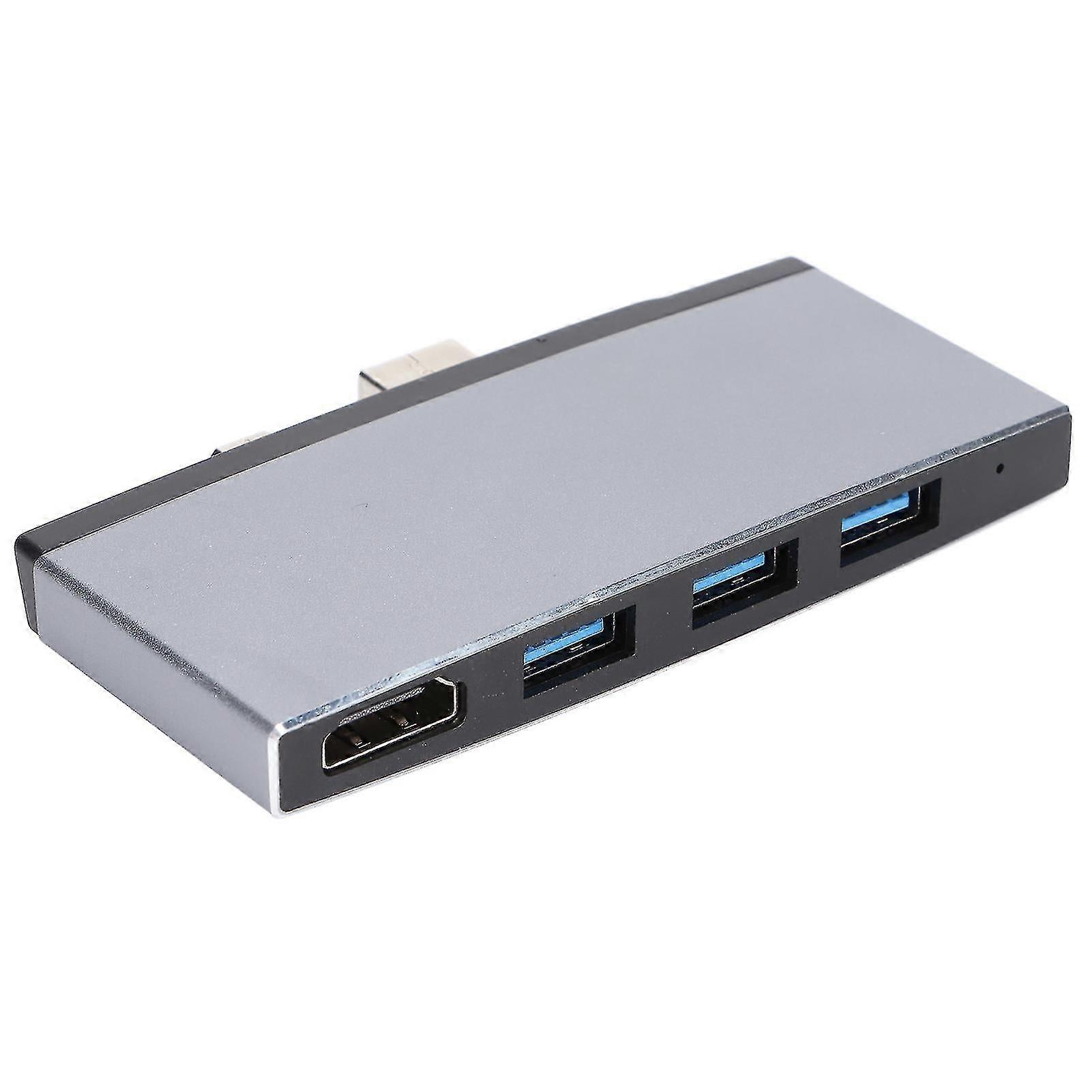 Expansion Dock Usb3.0 6 In 1 Multifunctional 4k High Definition Grey Adapter For Flash Disk Mouse Keyboard