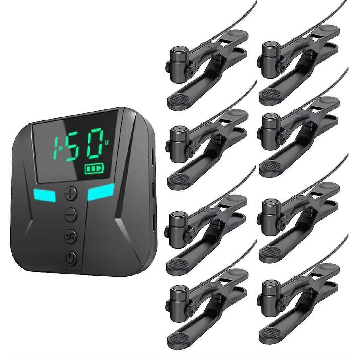 8 Heads Phone Screen Clicker Live Broadcast Fast Praise Automatic Game Hanging Loop Connecting Devi