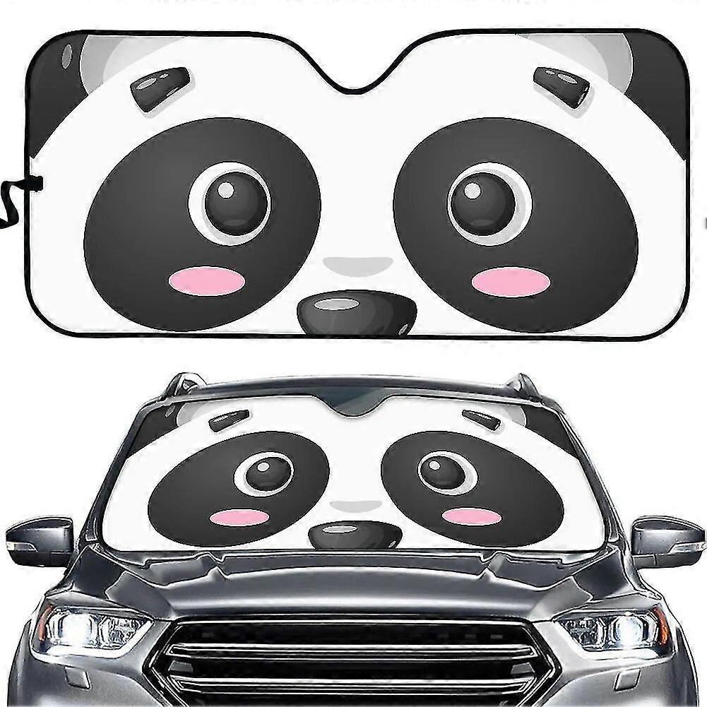 Bella Panda Eyes Pattern Auto Interior Protection Parabrezza Parasole Durevole Auto Parasole per Parabrezza ~ 21349