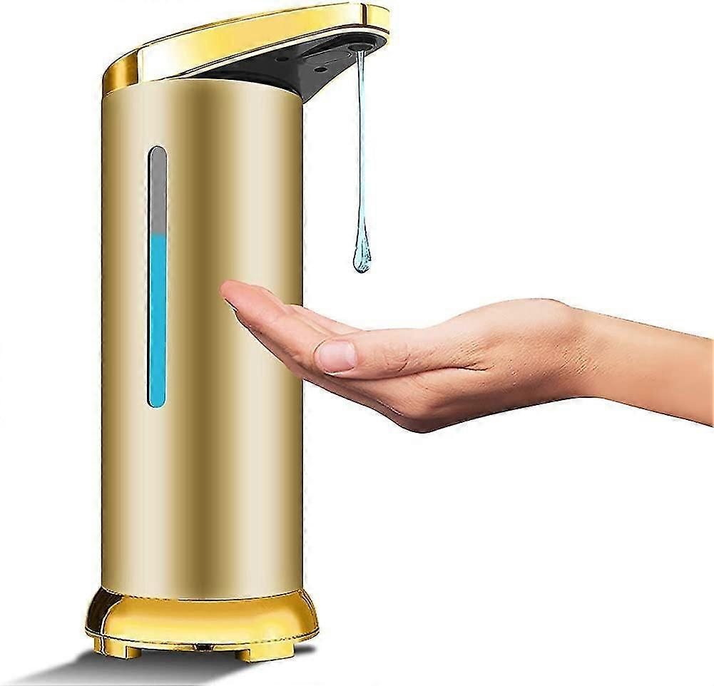 石鹸ディスペンサー、ステンレス鋼製の自動石鹸ディスペンサー、非接触