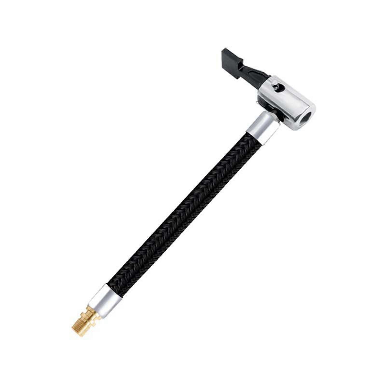 Tire Inflator Extension Tube Tyre Pump Quick Inflation Chuck Adapter Hoses Quick-inflation Clip Connect Tube Multicolor