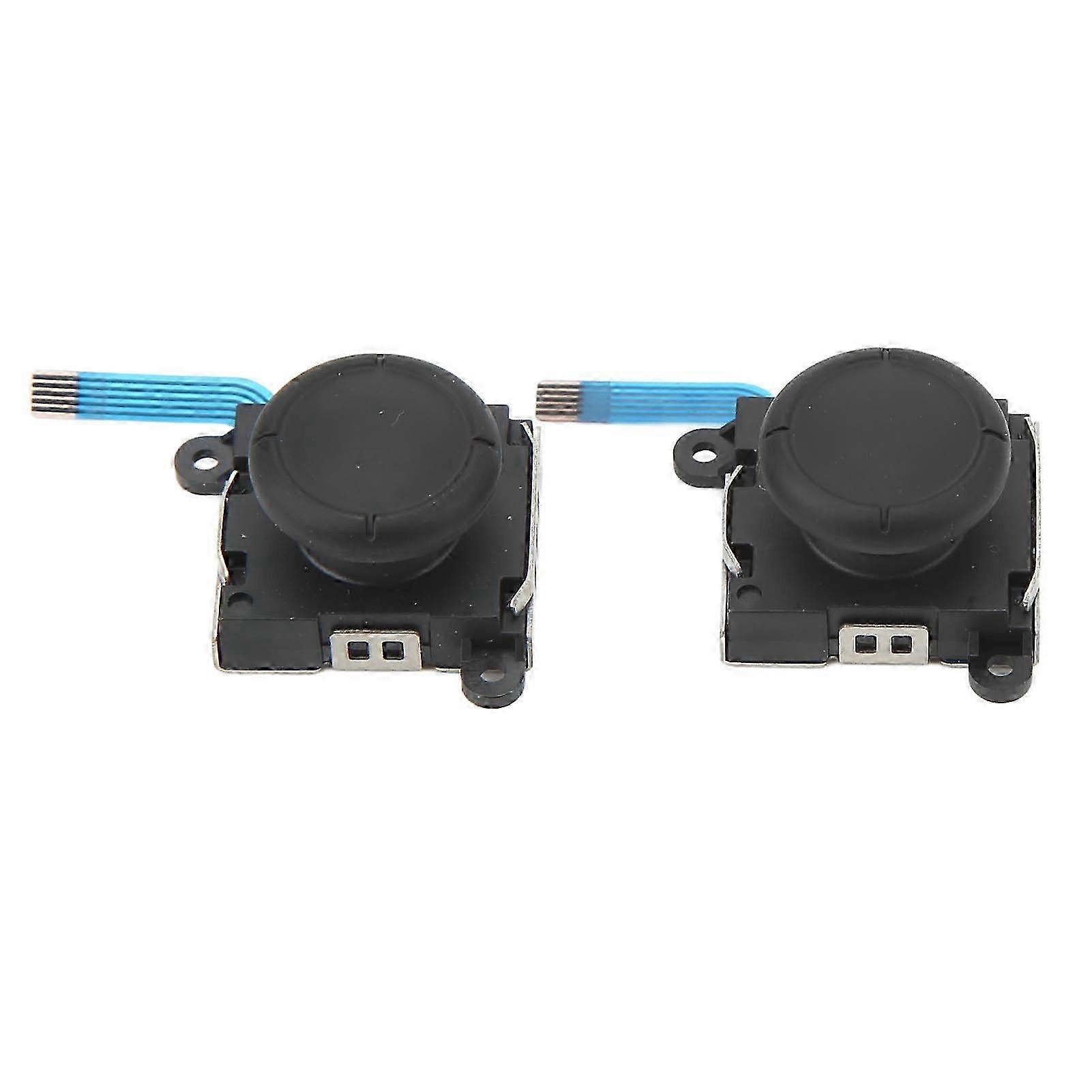 2Pcs Game Joystick Sensitive Accurate Controlling Wear Resistant Joystick Replacement for SWITCH