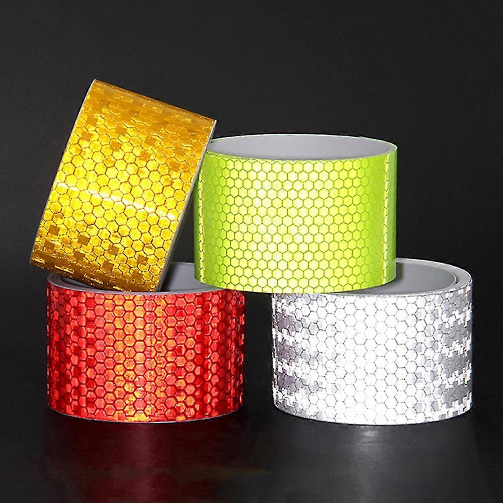 Safety Mark Reflective Tape Stickers Car-Styling Self Adhesive Warning Tape for Automobiles Motorcyc