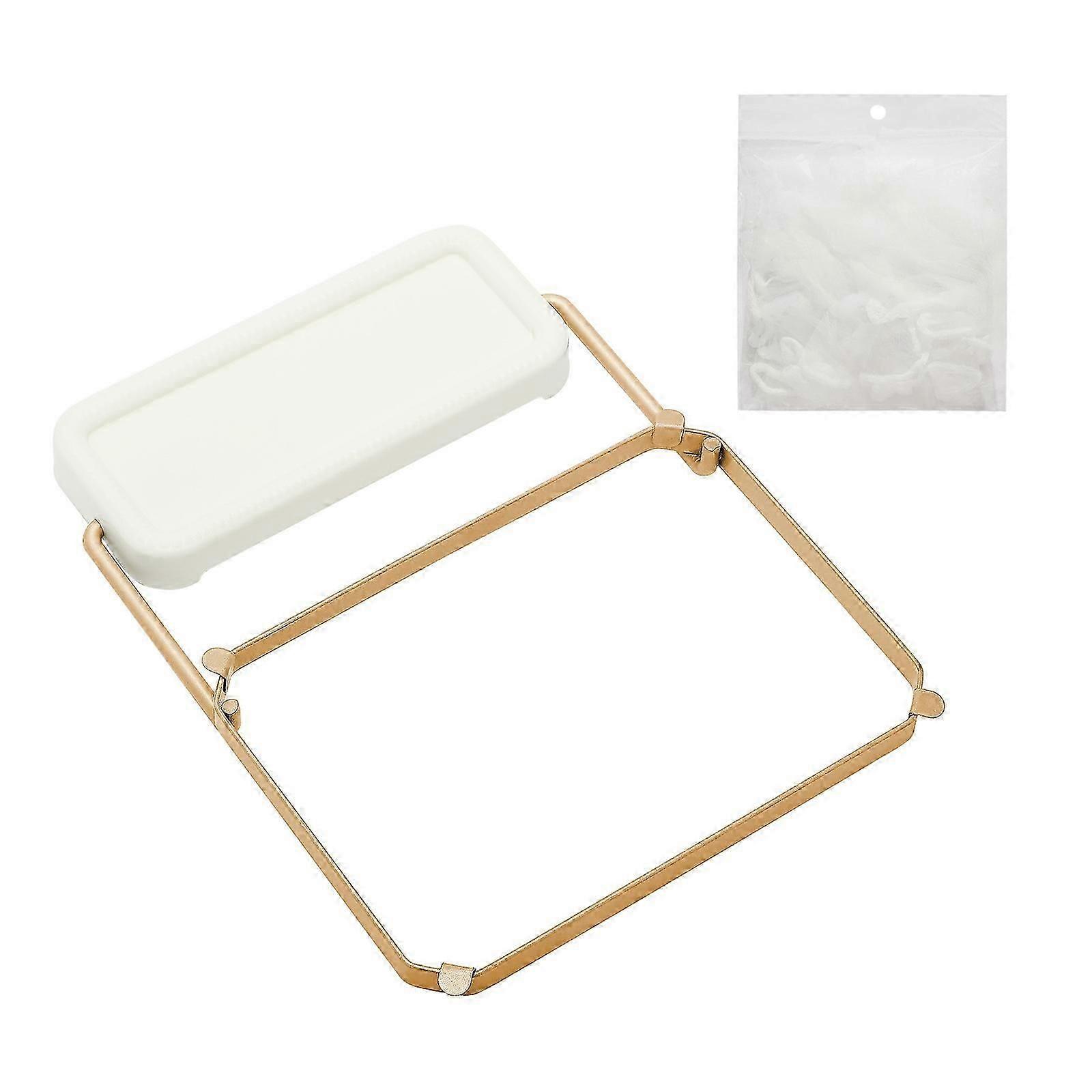 Avloppsbehållare för diskho i hörnet, kök, PP, badrum, bärbar, 50 st filterskärm