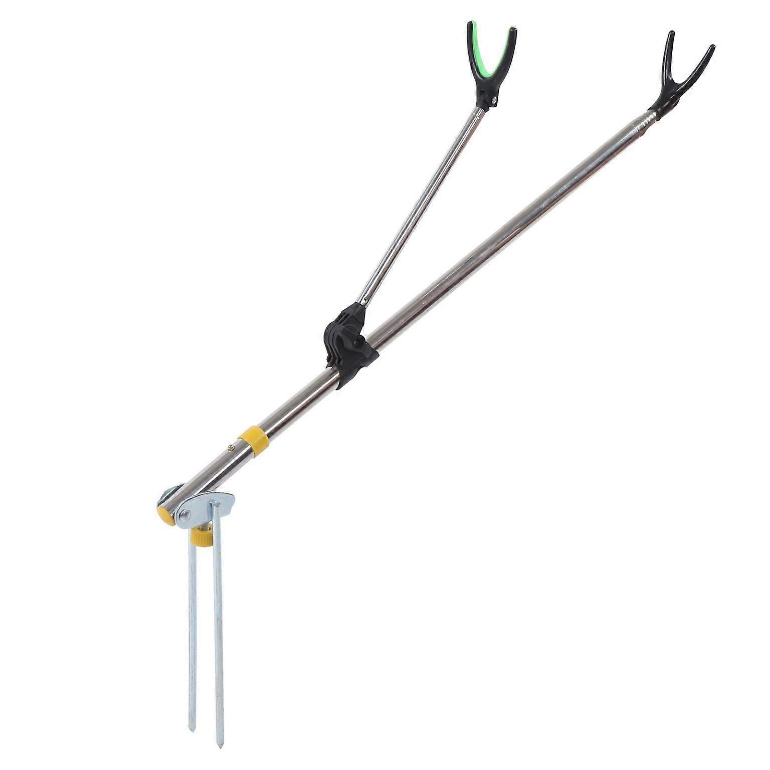 Fishing Pole Holder with Ground Insert - Durable Fishing Rod Bracket