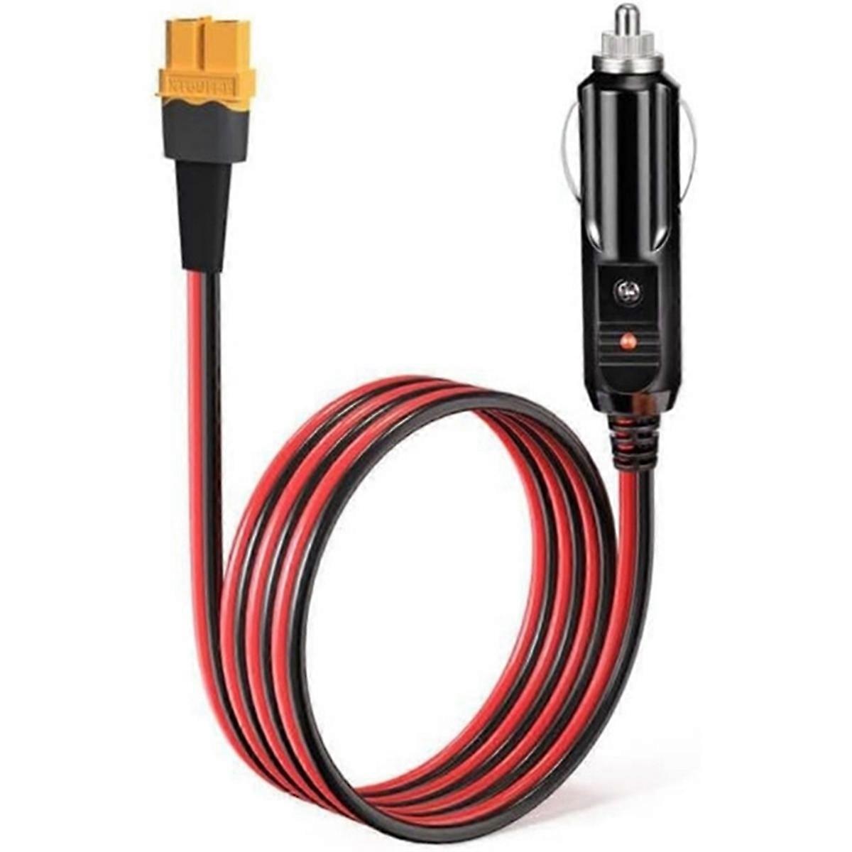 XT60 Connector Extension Cable with Lighter Plug 10FT 14AWG