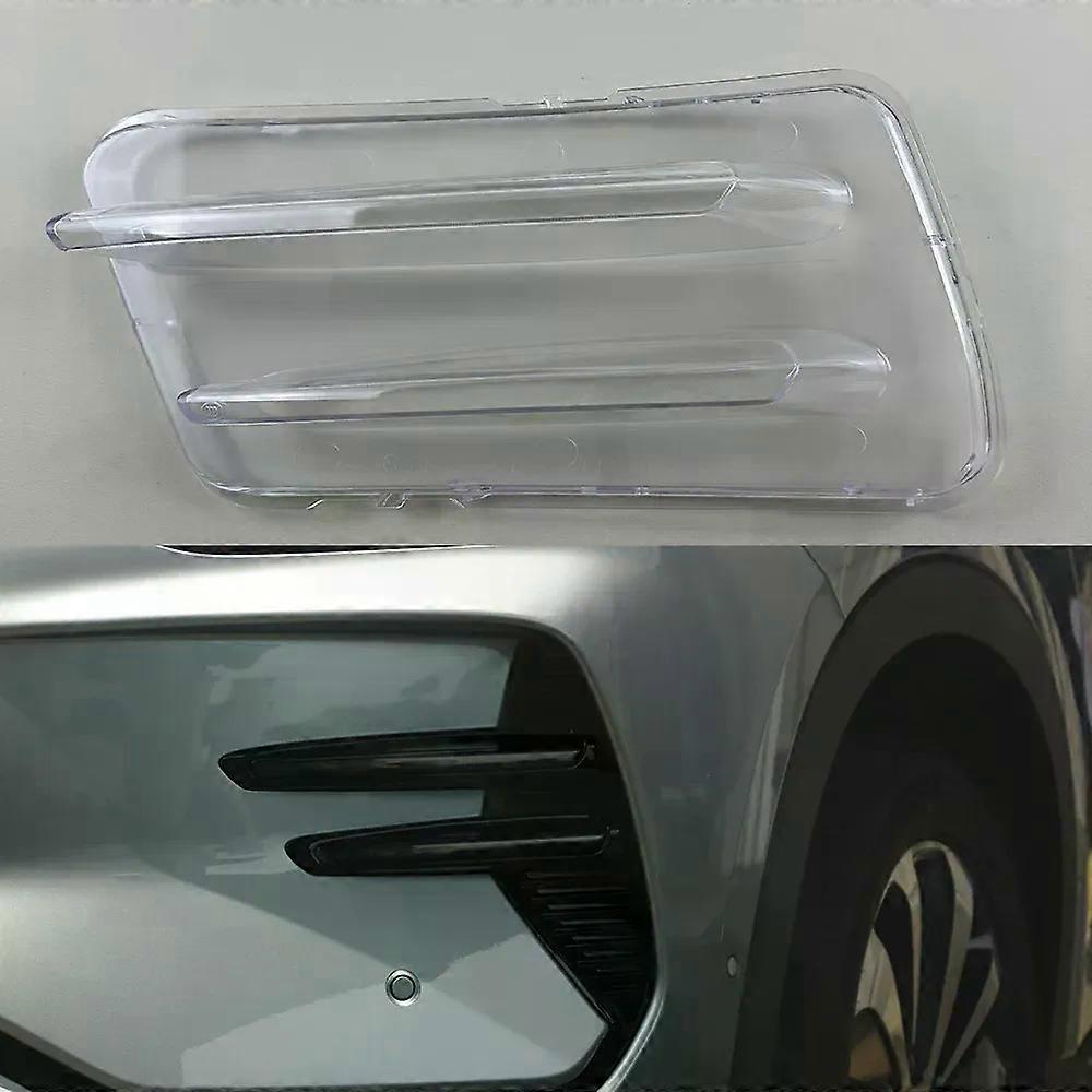 Auto Fog Lamp Light Case For BYD Song Plus 2023 Car Front Foglight Lens Cover Lampshade Glass Lampcover Caps Foglamp Shell