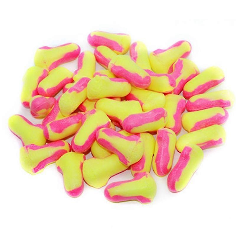 100 Pairs of Soundproof Earplugs Anti-Noise Sponge Protective Earplugs Work Study Sleep EarplugsEdition A