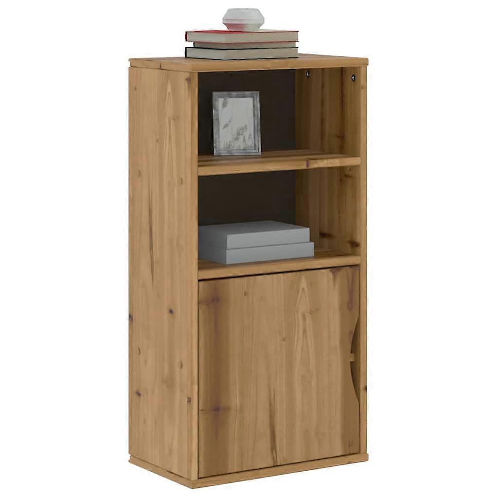 Side cabinet ODDA 40x24x79 cm solid pine wood