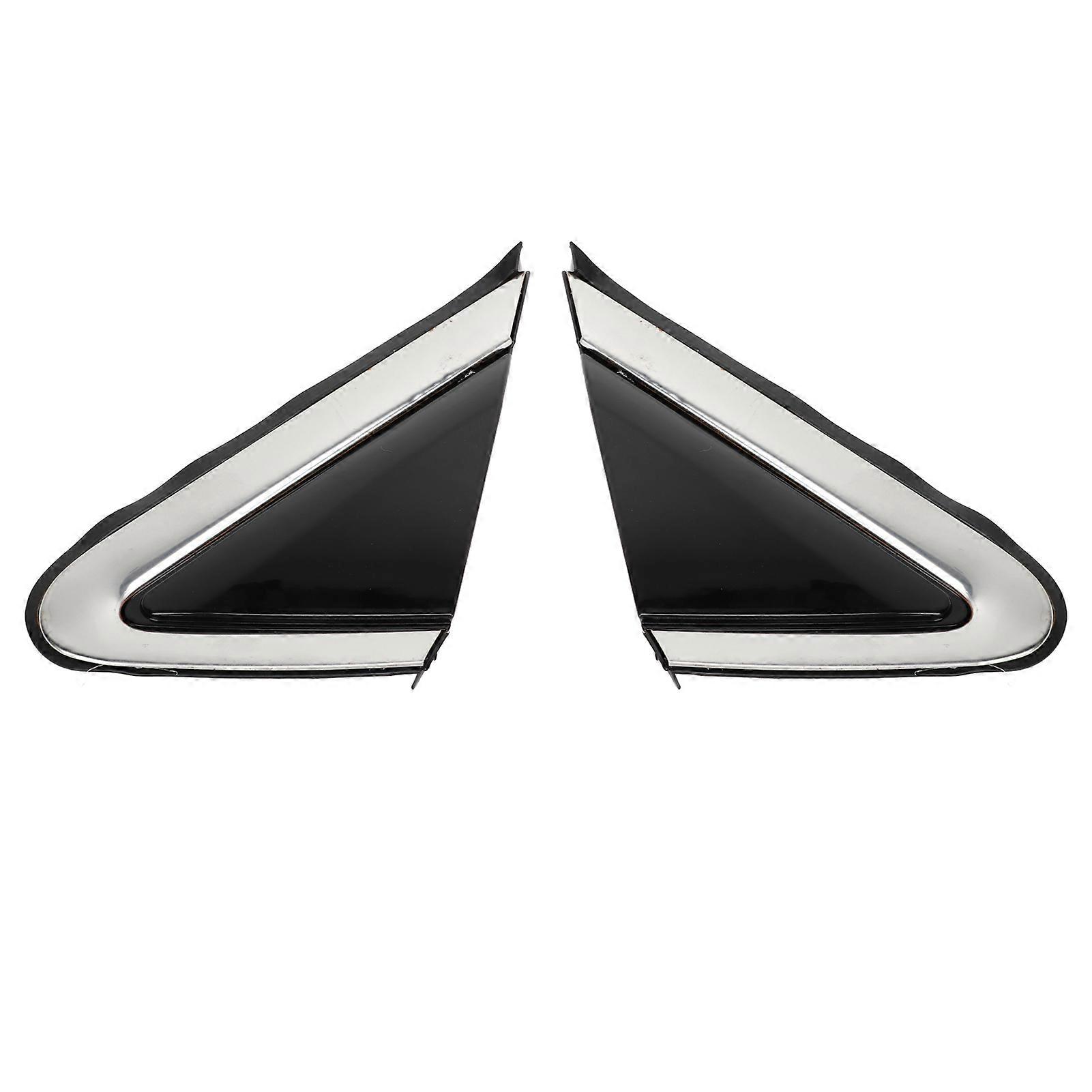 1 Pair Rear View Mirror Fender Cover, Left and Right Rearview Triangle Trim Panel Replacement for M-urano