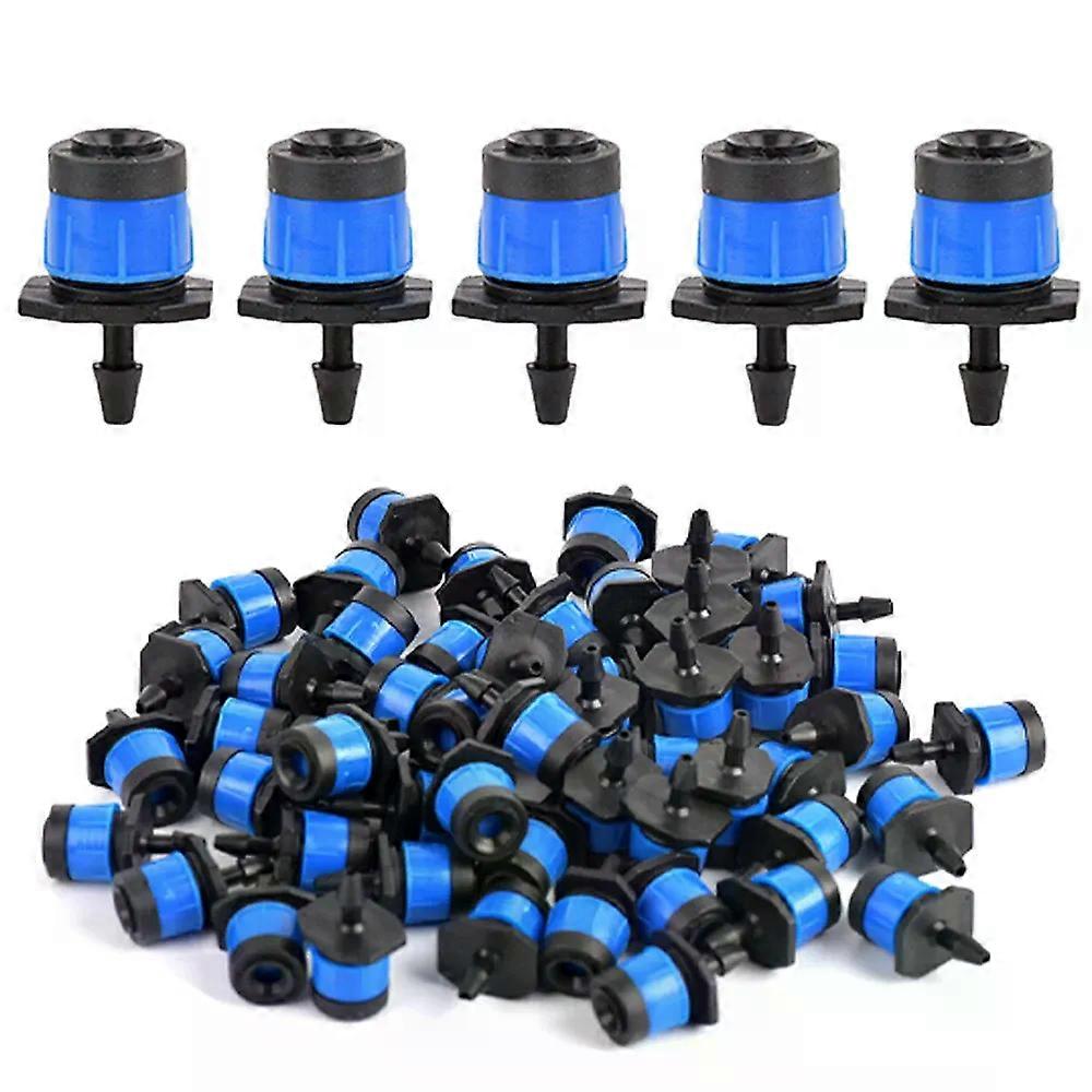 20/50Pcs Garden Watering Sprinklers Full-circular Adjustable Fountain Nozzle Adjustable Scattering Spray Mushroom Dripper