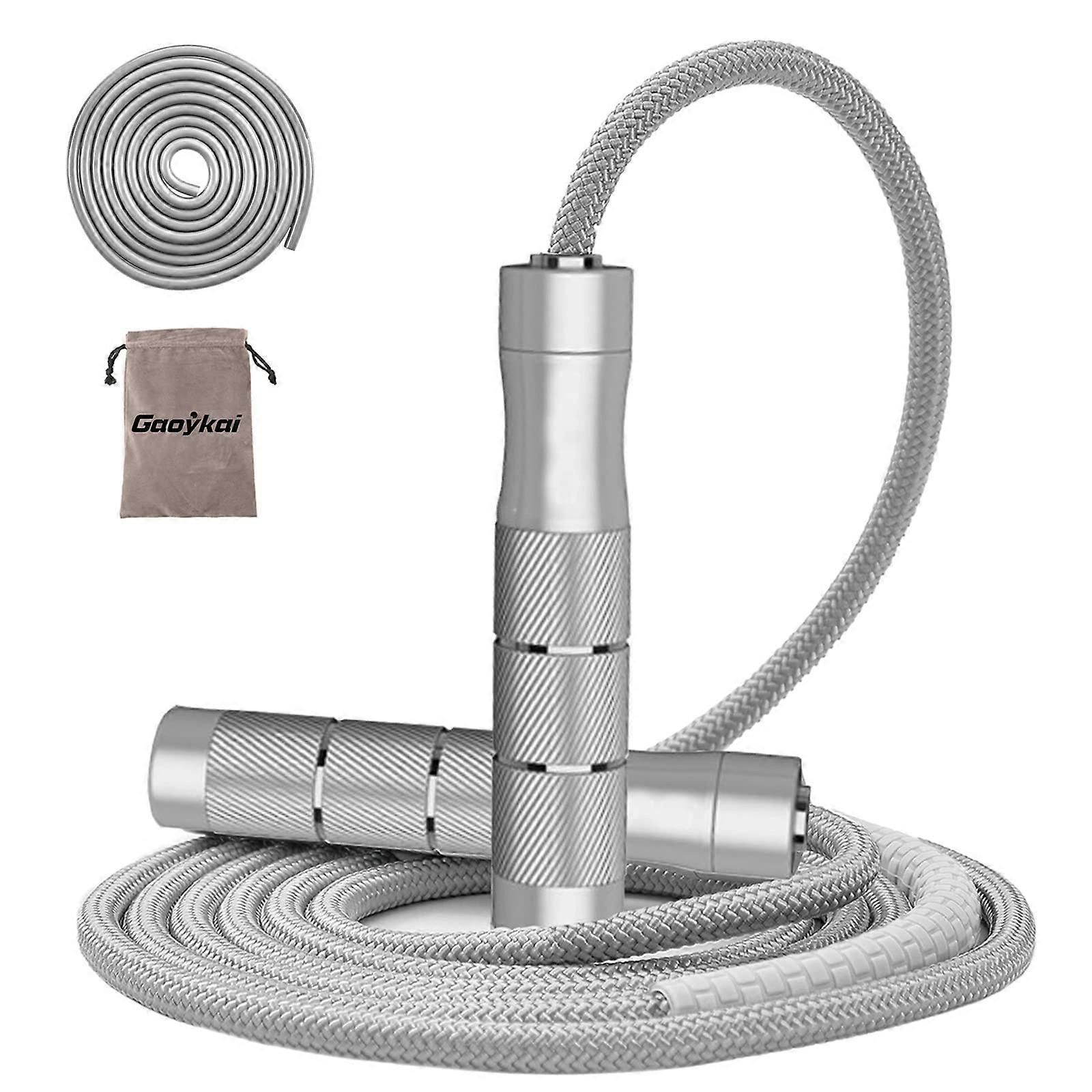 Weighted Jump Rope for Muay Thai Training with Adjustable Length