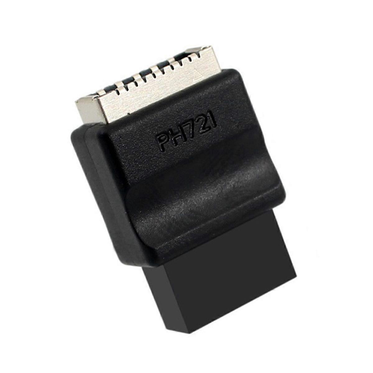 Motherboard USB2.0 9PIN Male to Type-E Female Adapter TYPE-E Interface Header Adapter