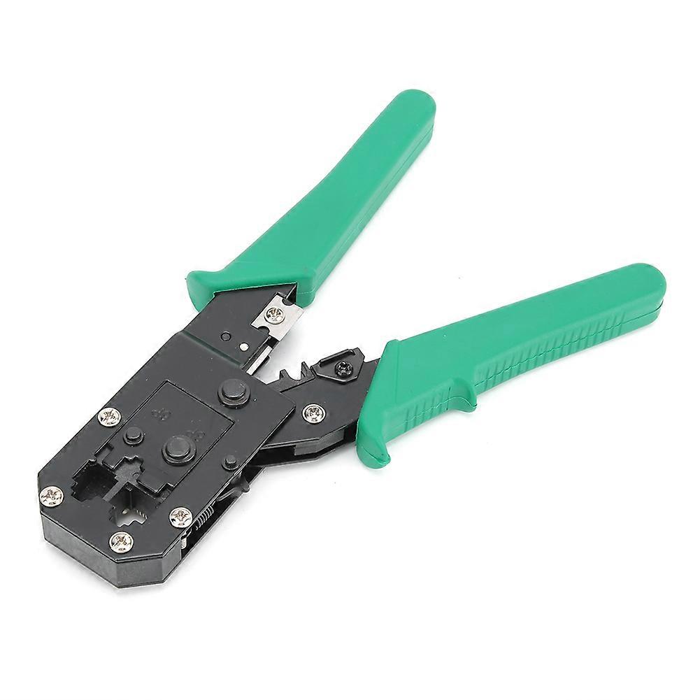 Dual Use Modular Telecom Crimping Tool Network Cable Ratchet Plier