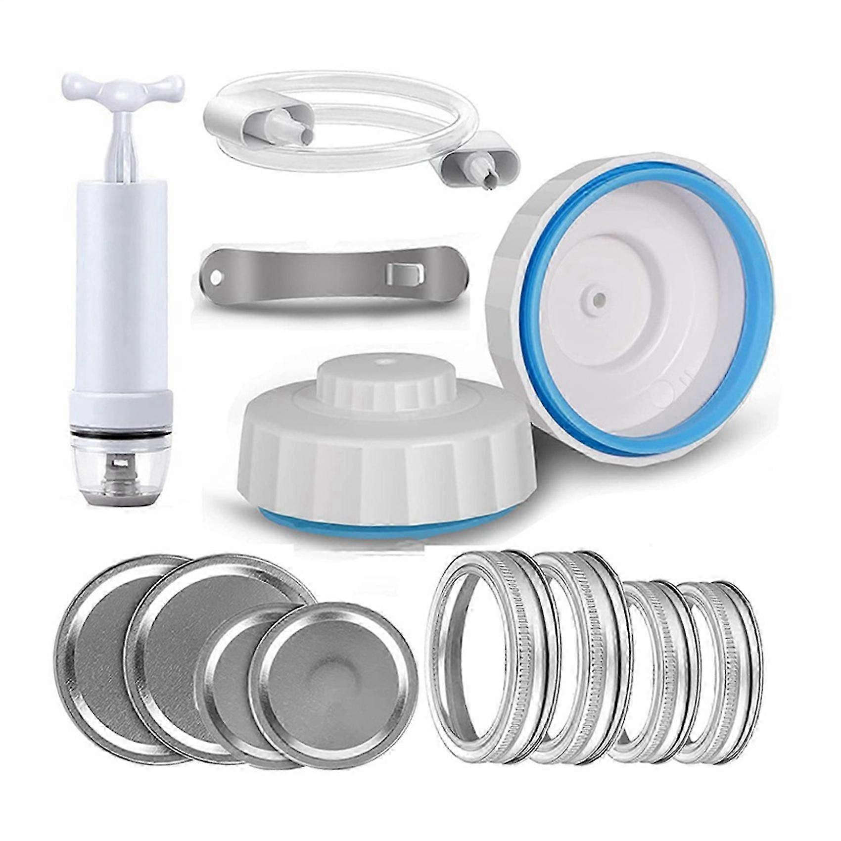Scelleuse sous vide, kits d’emballage sous vide pour bocaux à ouverture régulière et à large ouverture, scelleuse de mise en conserve sous vide