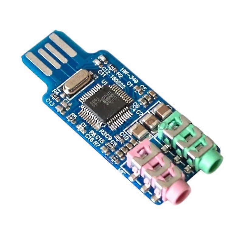 CM108 USB Drive Sound Card External Module for Laptop - High Precision, Stable Performance, Reliable Electronic Component