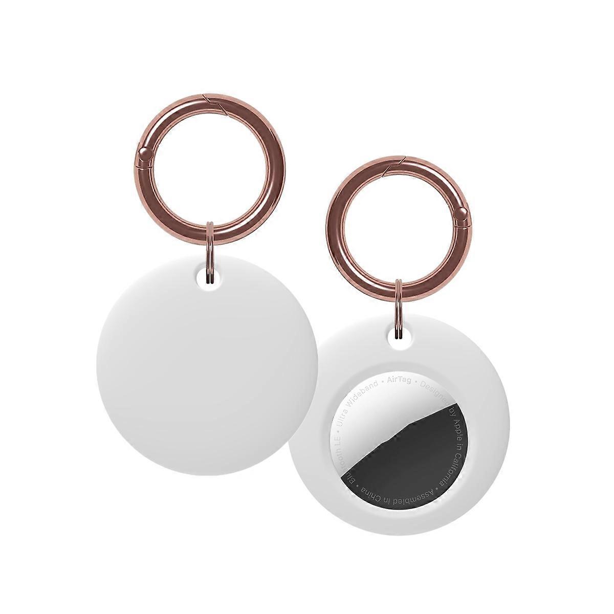 Silicone Shockproof Protective Cover Case with Keychain Ring For AirTag