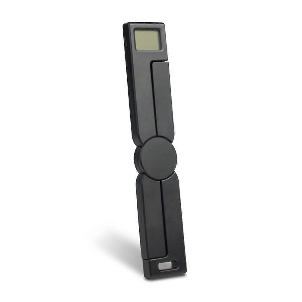 Mini Folding Digital Portable Food Weighing Scale Black
