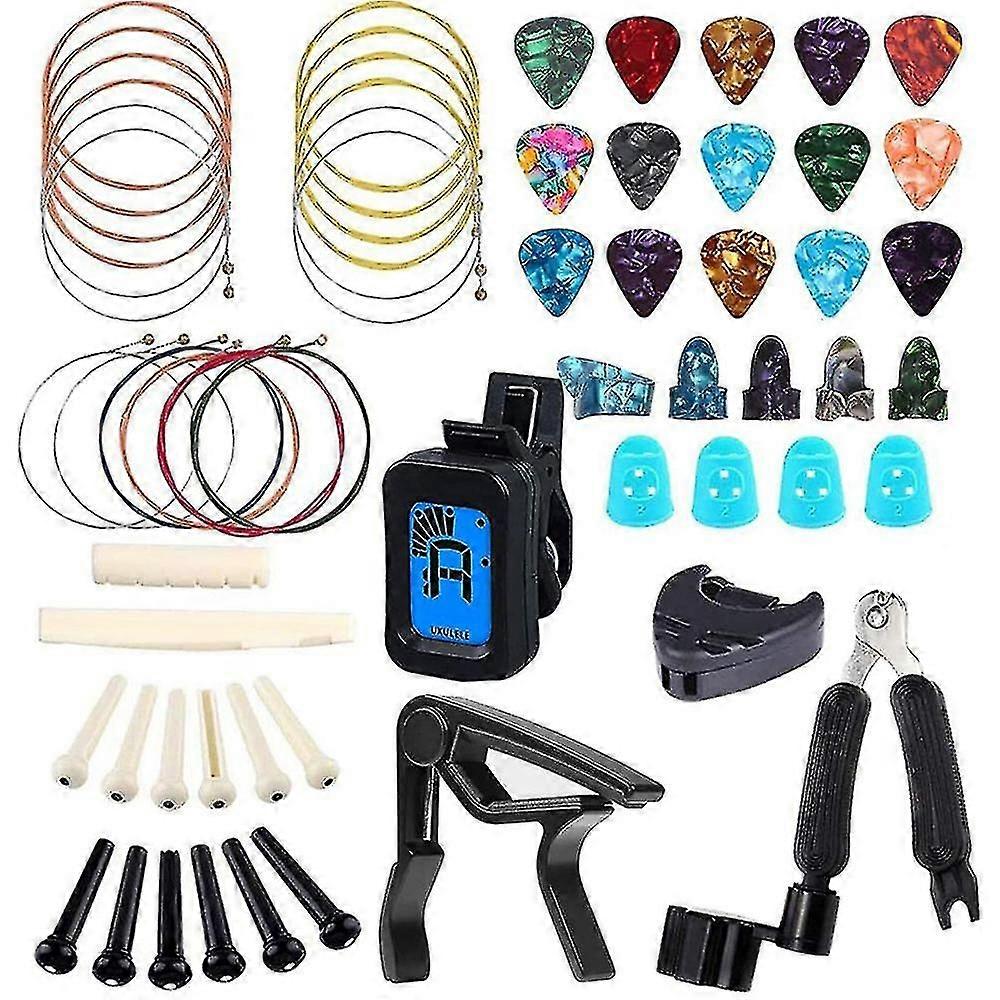Kromatisk, Bas, Ukulele, Violin Gitarr Tillbehör Kit GitarrDelar