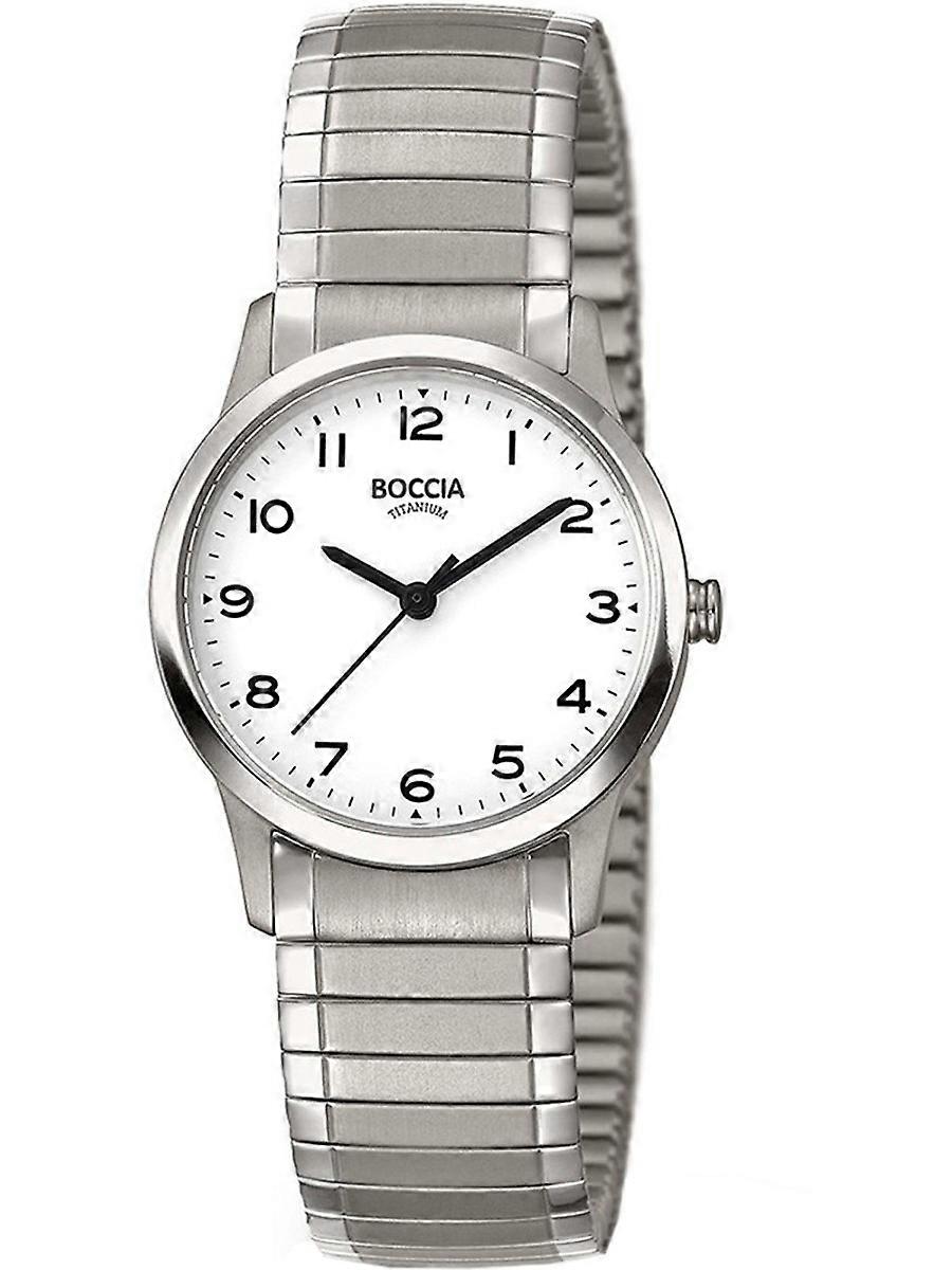 Boccia Sølv Titanium Clock Titanium 3287-01 Dameur