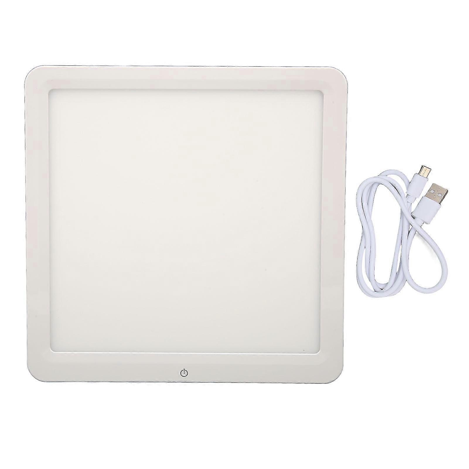 PULUZ Shadowless Lamp Panel Pad 22cm LED Photography Shadowless Bottom Light for Studio Box Lightbox Shooting Commercial Objects