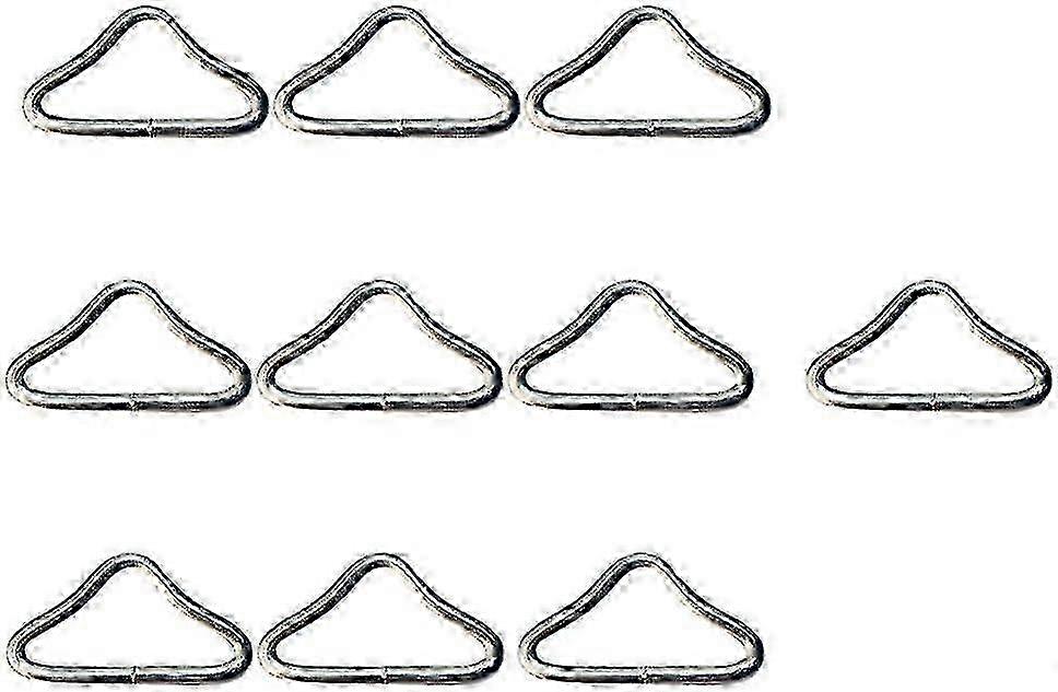 حقيبة بديلة مع 20 قطعة من الفولاذ المقاوم للصدأ أبازيم حلقة مثلثة لاستخدام الترامبولين