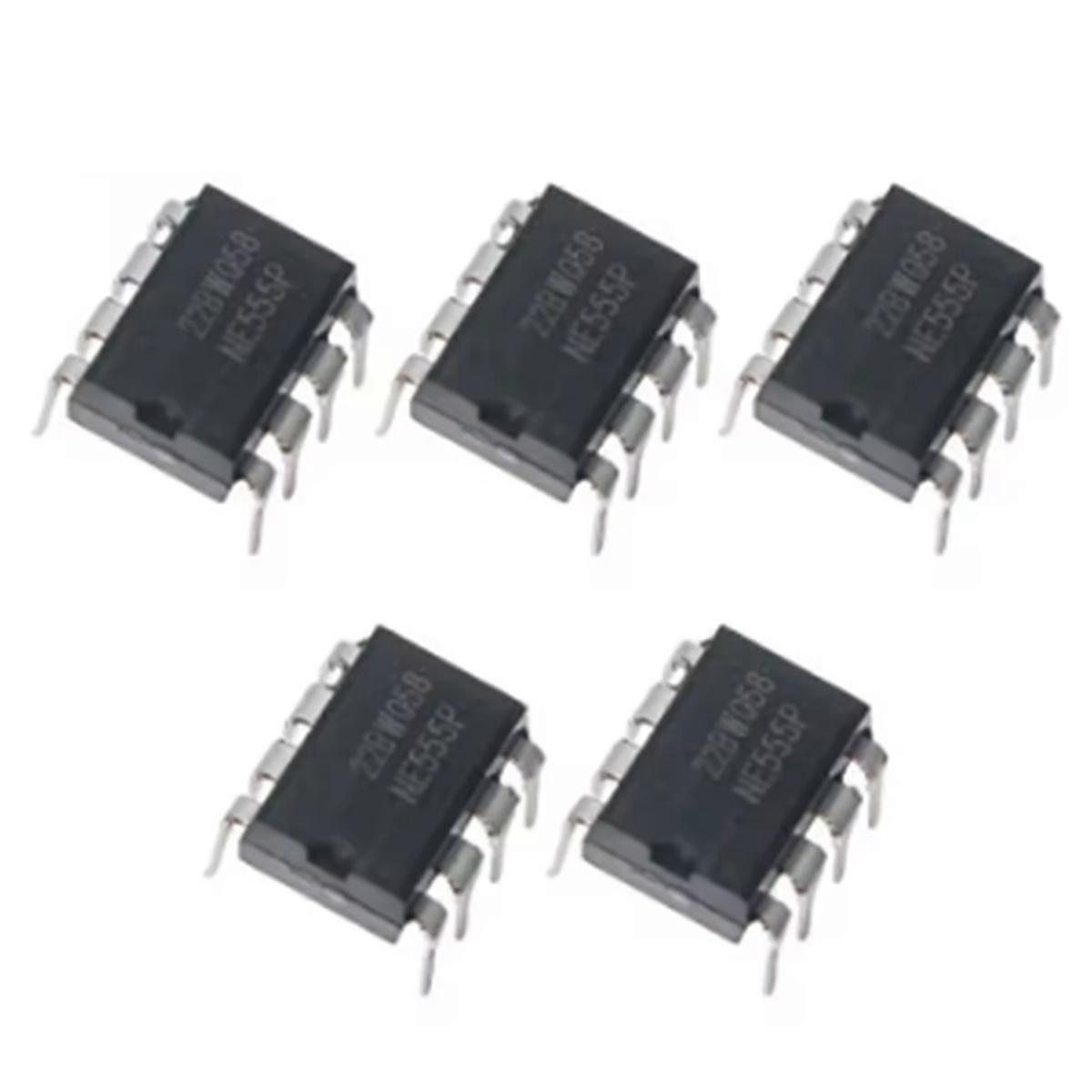 50 PCS Integrated Circuits NE555 NE555P DIP-8 IC Chip Kit