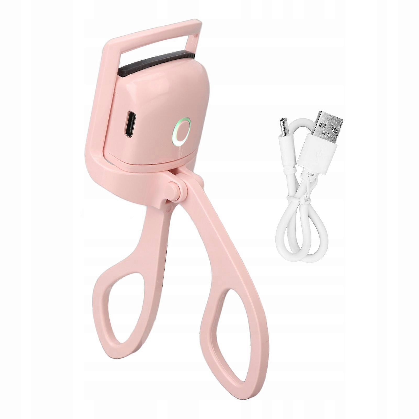 Recourbe-cils électrique chauffant (rose