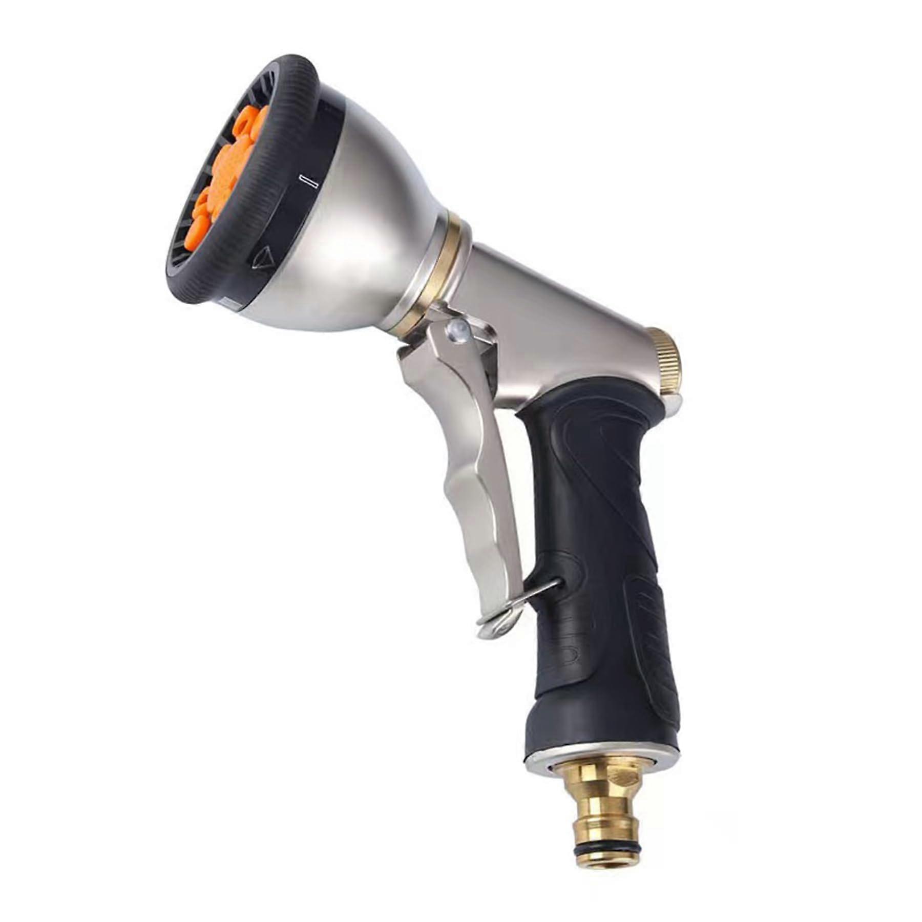 Steel Handheld Sprayer with 9 Nozzle Patterns for Lawn and Garden