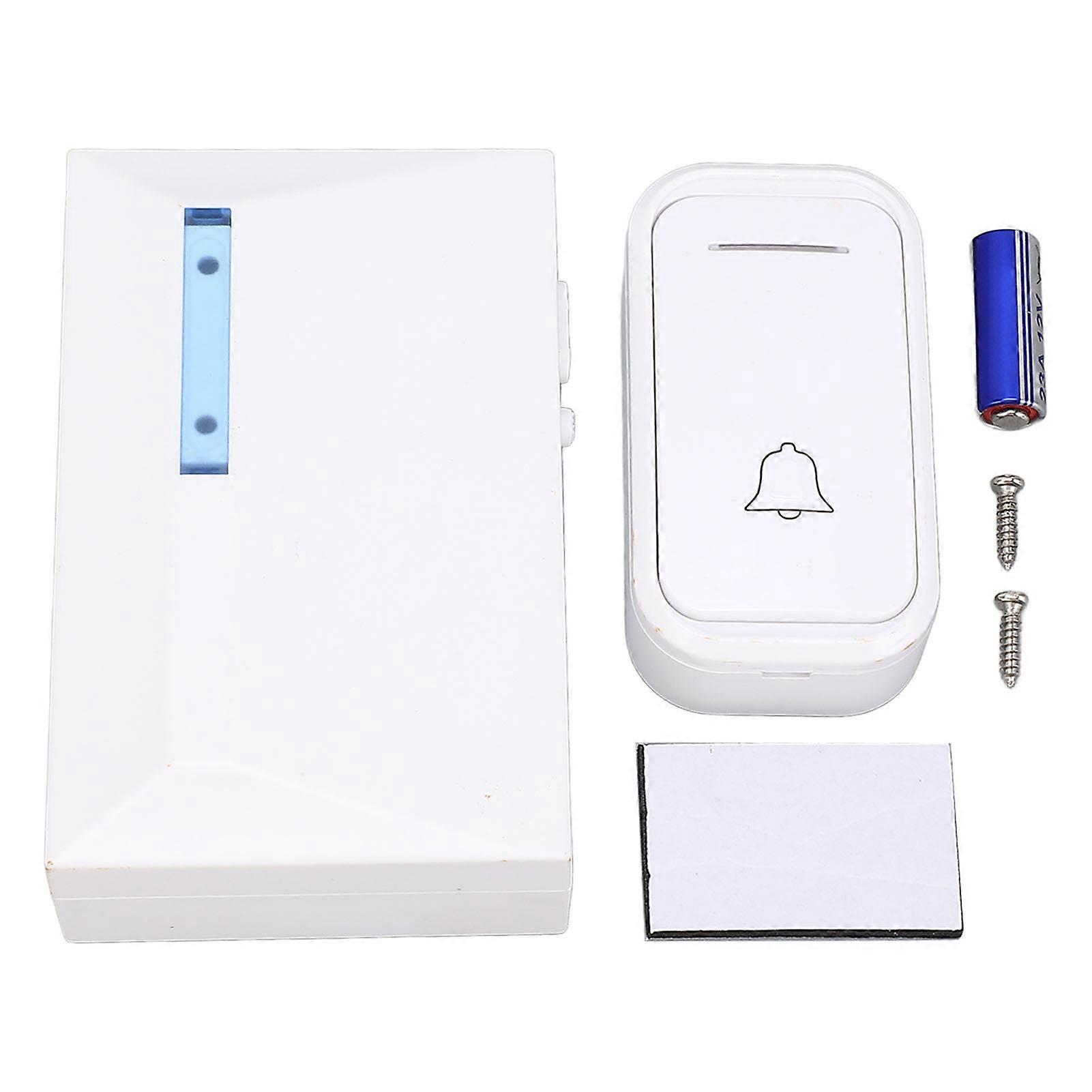 Wireless Sensor Doorbell - Stylish Design, 262ft Range, 38 Ringtones, Easy Install