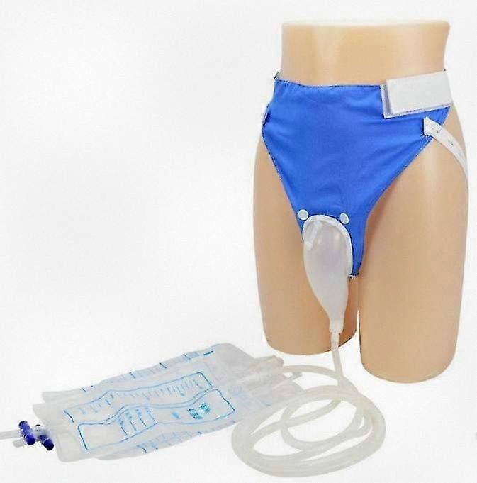 Disposable Urine Collection Bag with Catheter Tube 1000ml 2000ml for Men and Elderly with Incontinence Needs