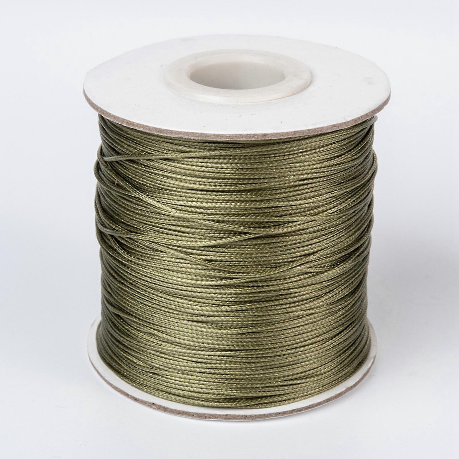 1Roll Bead Cord Waxed Polyester Cord Jewelry Findings