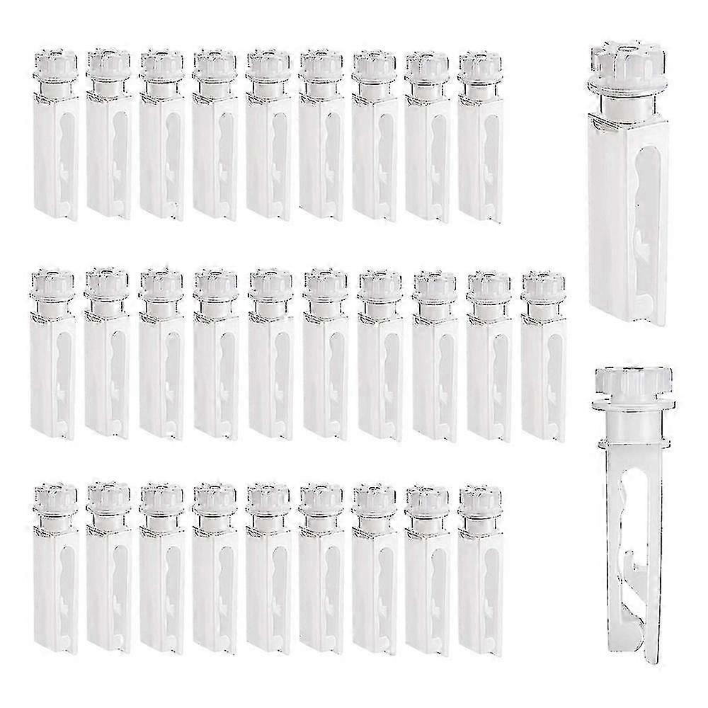 30pcs Vertical Blind Stem Replacement Stems For Window Blind Vertical Blind Carrier Vertical