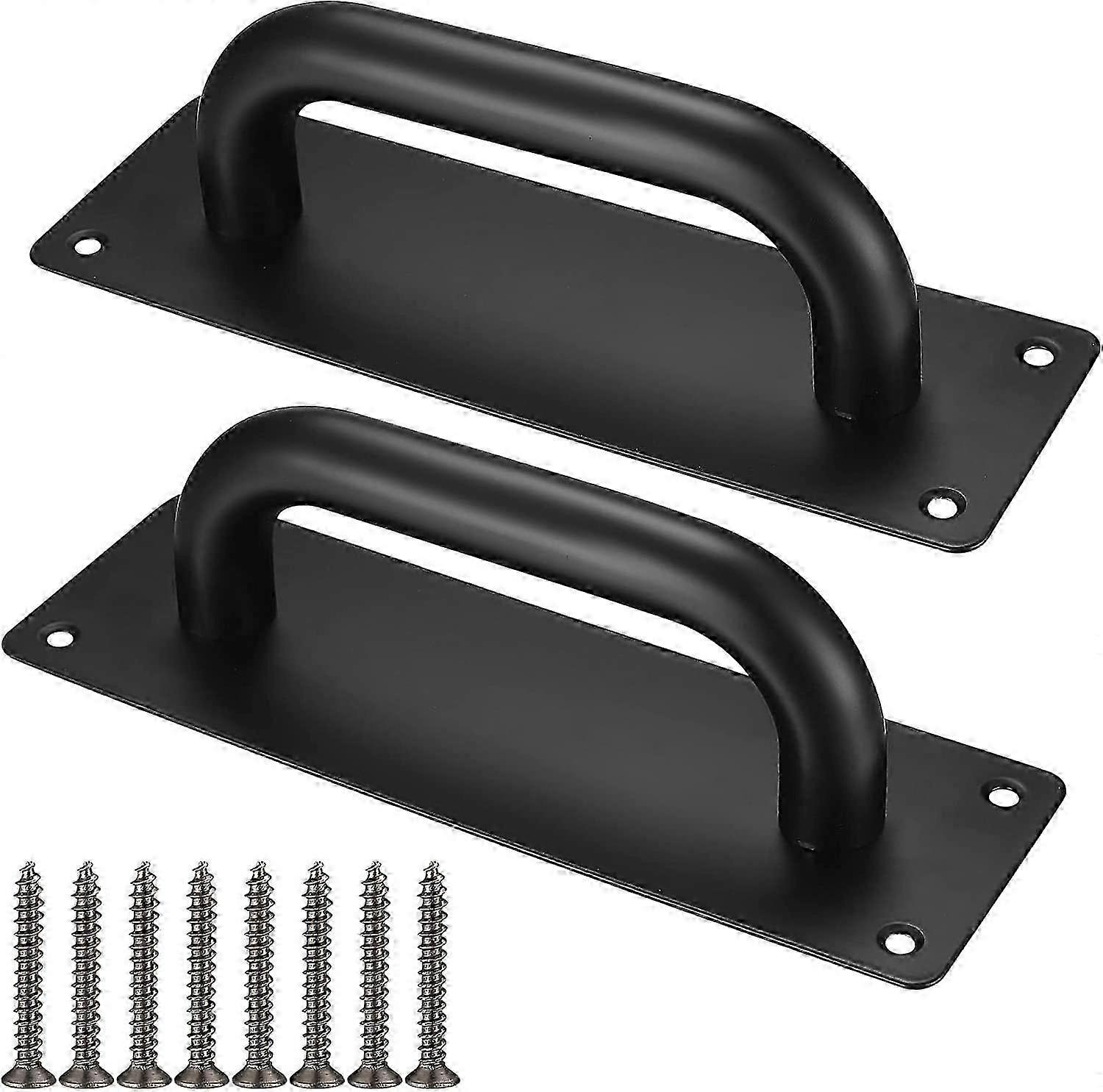 Maniglie per porte scorrevoli in acciaio inossidabile con piastre