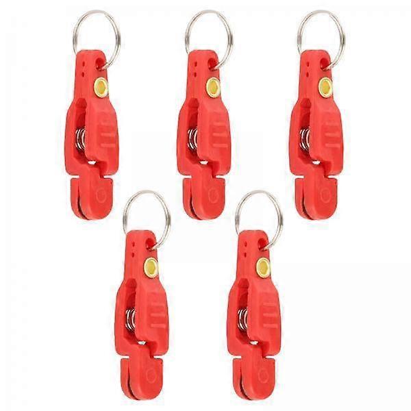 2-10pack 5 stuks zware spanning snap release clips voor gewicht boot vissen