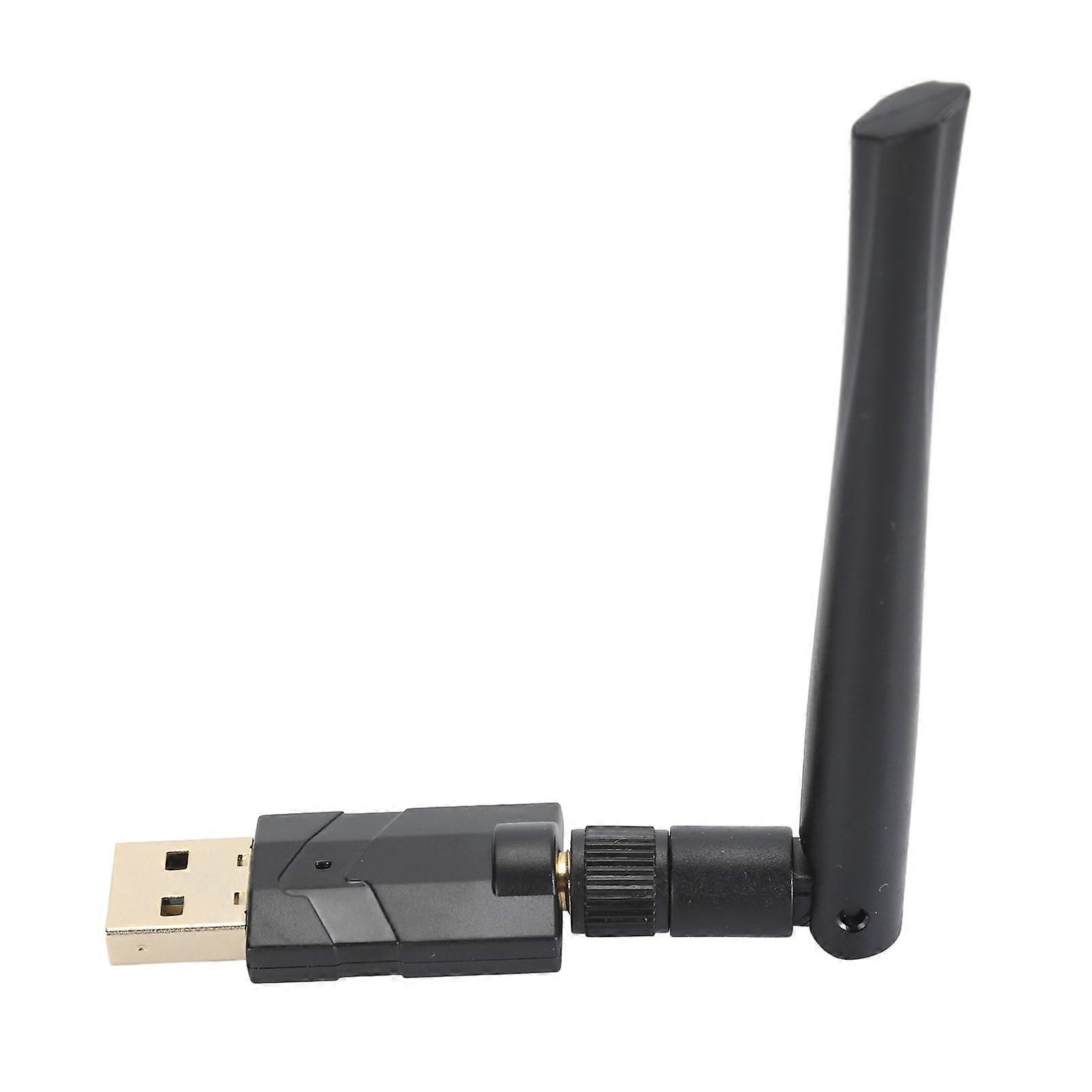 USB Bluetooth Adapter 656.2ft Bluetooth 5.1 Dongle for Windows 7 8.1 10 11 Multi Device Support