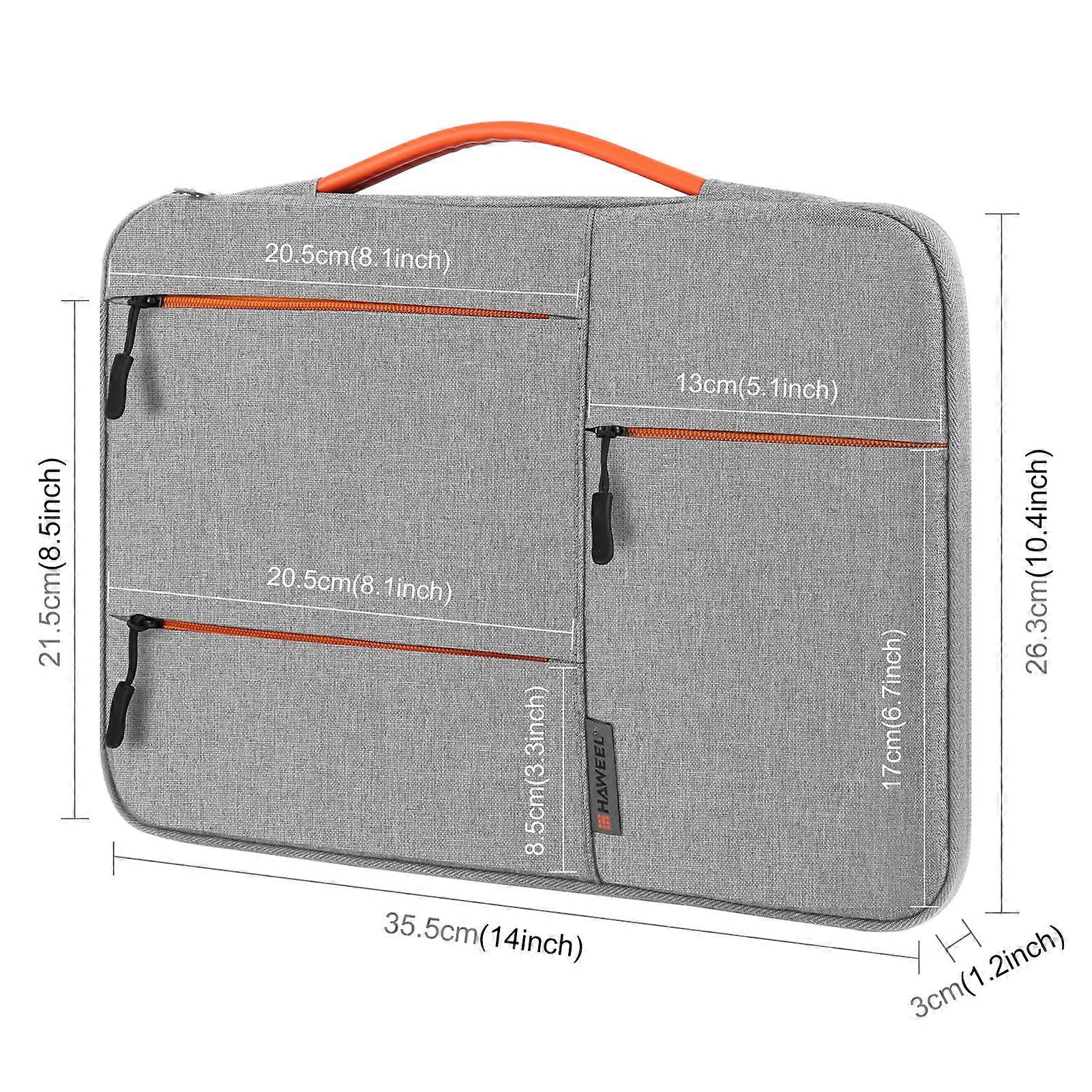 Laptop Bag All Round Laptop Sleeve, Four-layer Protection Design Waterproof function, Multifunctional Storage Space, Compatible with MacBook Air/Pro,