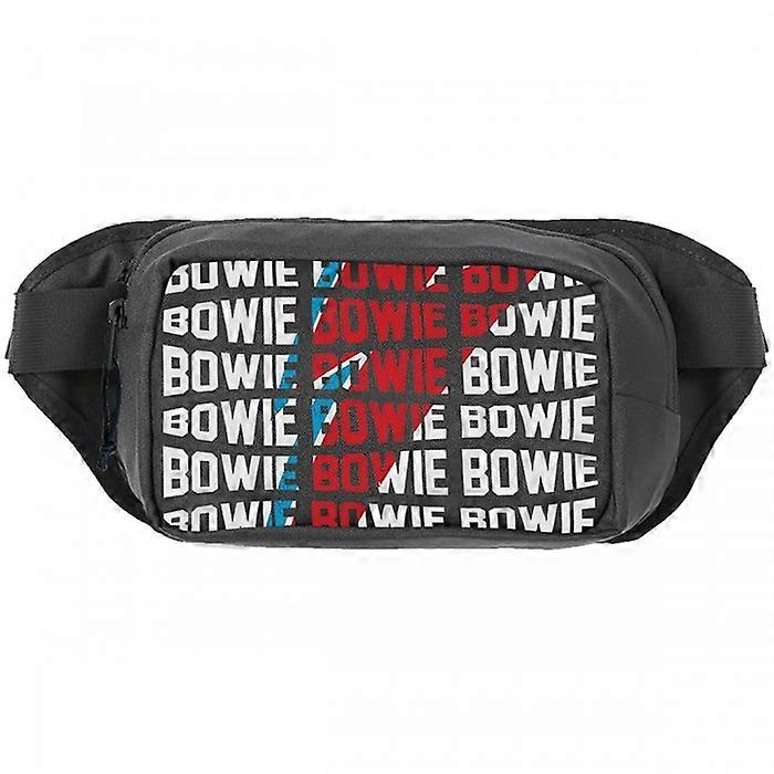 David Bowie Warped Logo Shoulder Bag