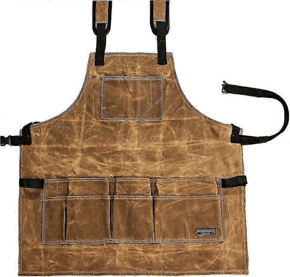 Waxed Canvas Tool Apron, Carpenter Aprons, Woodworking Aprons
