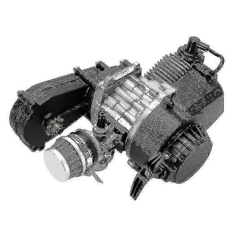 49cc 2-stroke מנוע אופניים כיס מנוע אופנוע מנוע מסנן אוויר pullstart Quad כיס אופניים קרוס